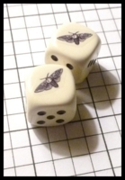 Dice : Dice - My Designs - Misc Moth Pair - Sept 2012